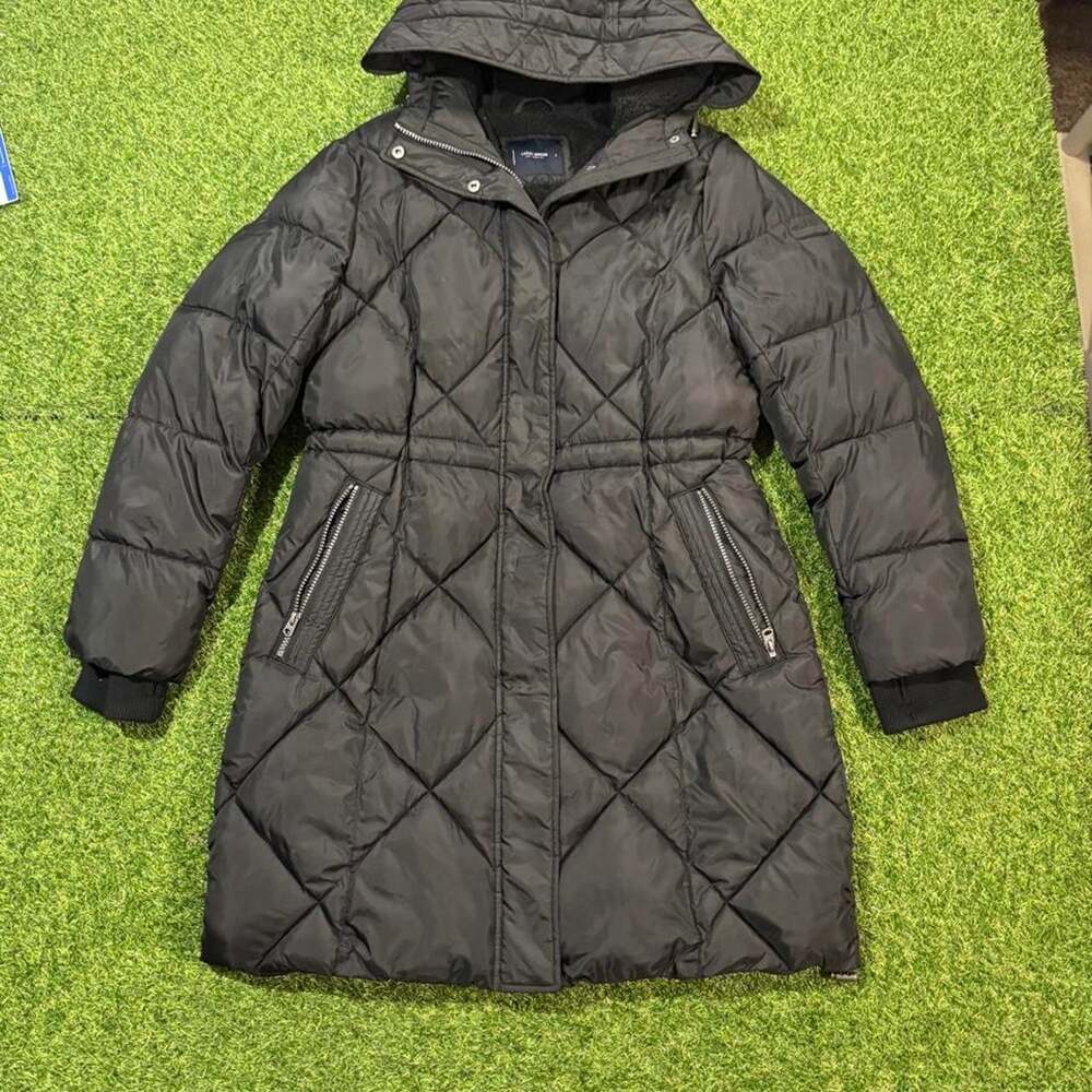 Lucky brand black quilted diamond